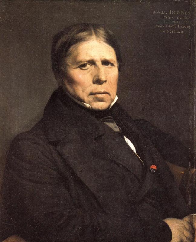 Jean-Auguste Dominique Ingres Self-Portrait